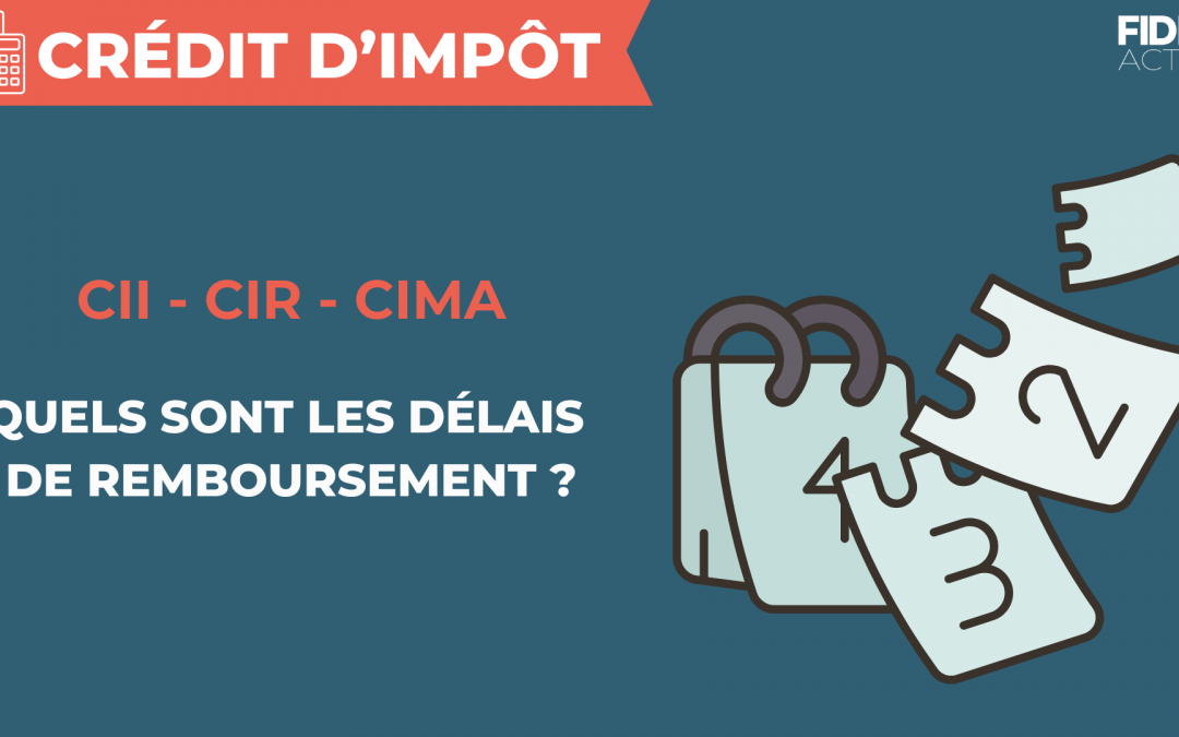 Quand vais-je recevoir mon crédit d’impôt ?