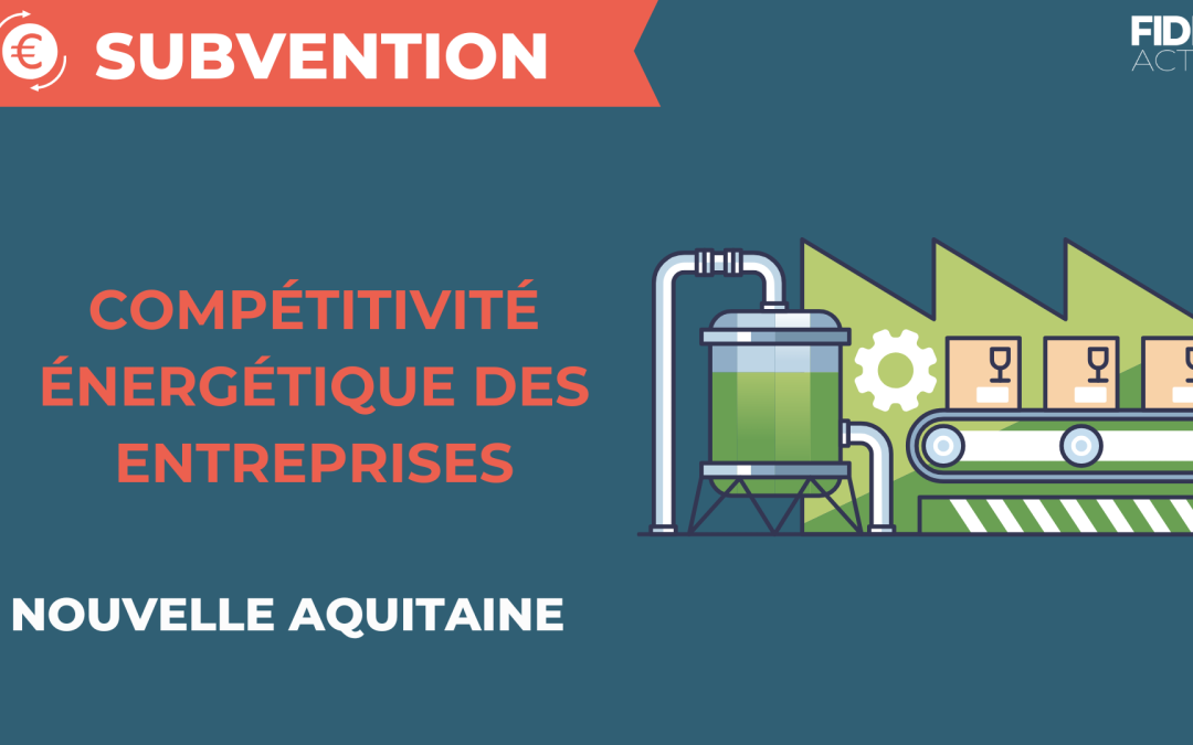 Subvention compétitivité énergétique des entreprises